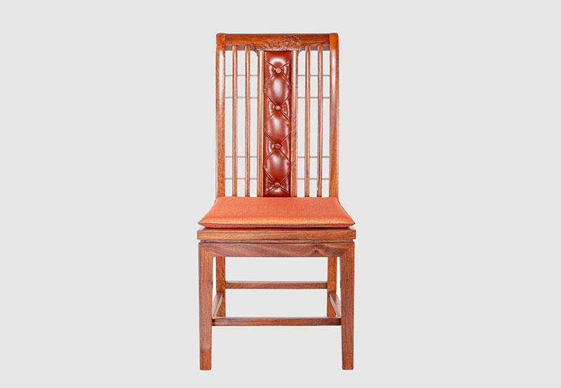 陕西芙蓉榭中式实木餐椅效果图