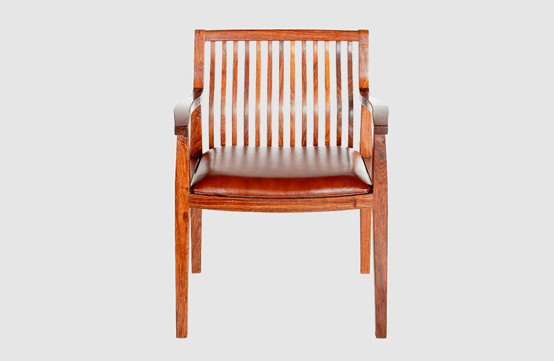 陕西中式实木大方椅家具效果图