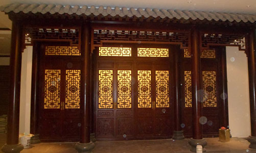 陕西传统仿古门窗浮雕技术制作方法