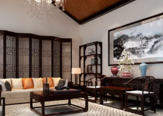 陕西中式书房设计让四合院的生活更加美好